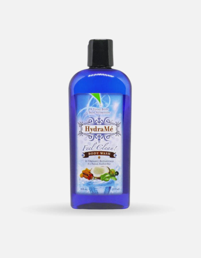 8oz HydraMé Feel Clean Natural Body Wash